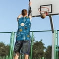 thumbnail image 5 of Sikiie Cute Colorful Owls And Trees Basketball Jersey Reversible Men's Mesh Athletic Sports Shirts Training Practice S-4XL3X-Large, 5 of 6