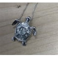 thumbnail image 3 of Guodhu White Gold Plated Opal Cute Turtle Pendant Statement Lovely Animals Necklace Jewellery Gifts, 3 of 3