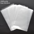 thumbnail image 3 of 100 bolsas de plástico transparentes para caramelos, piruletas, galletas, bolsas de celofán transparentes para regalo de Navidad, bodas, fiestas de cumpleaños, 3 of 5