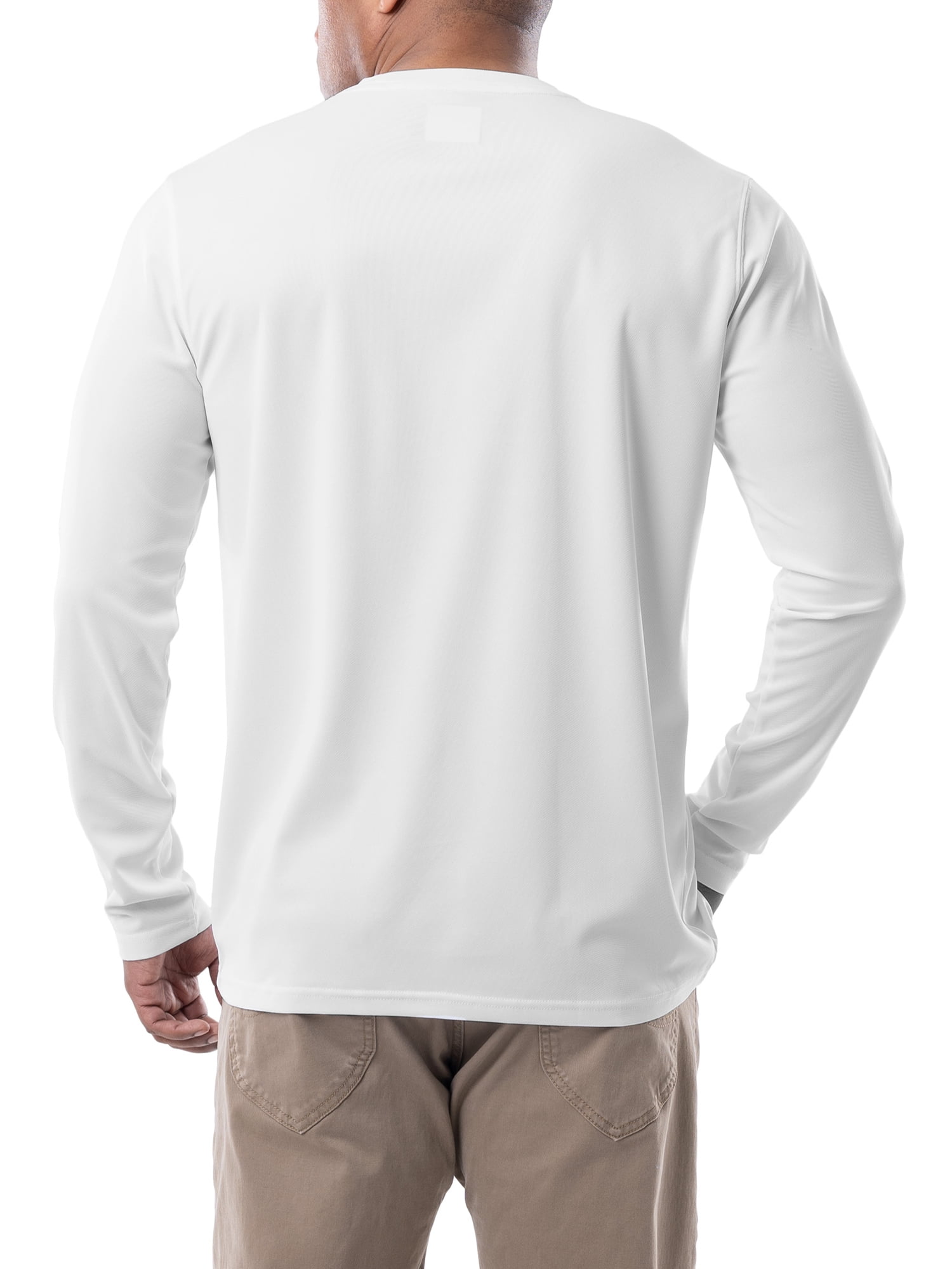 Wrangler Workwear Men's Long Sleeve Poly Performance Pocket T-Shirt