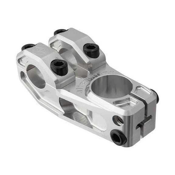 Alienation Vault Stem Bar Clamp 22.2mm Length 53mm 0deg Silver Aluminum BMX