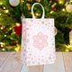 thumbnail image 3 of Bolsa De Regalo Con Motivos Navideños Bolsa De Papel Kraft Con Estampado Invernal Para Enviar A Tu Novia Bufanda, Guantes Y Bolsa, 3 of 7