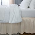 thumbnail image 3 of Home Details 14" Drop Wrap Around Bed Ruffle Twin/Full in Beige, 3 of 4