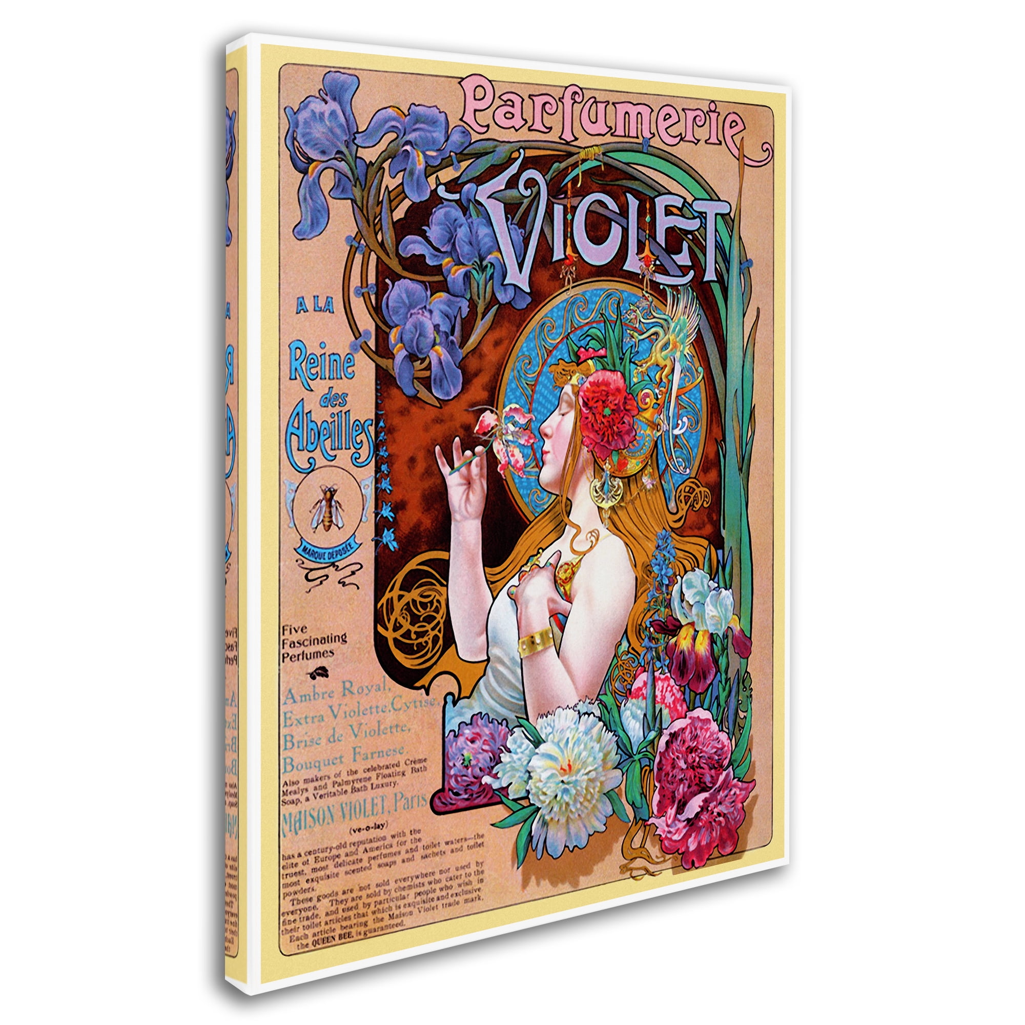 Trademark Fine Art 'Ads-00248' Canvas Art by Vintage Lavoie