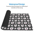 thumbnail image 3 of Rateoe Husky Print Mouse Pad - Extended Large Gaming Mousepad,Non-Slip Stitched Edge,16x29.5 Inch, 3 of 8