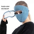 thumbnail image 5 of Windproof Anti Dust Face Mask Cycling Ski Breathable Masks Fleece Face Shield Hood Caps with HD Goggles Cycling Cap, 5 of 5