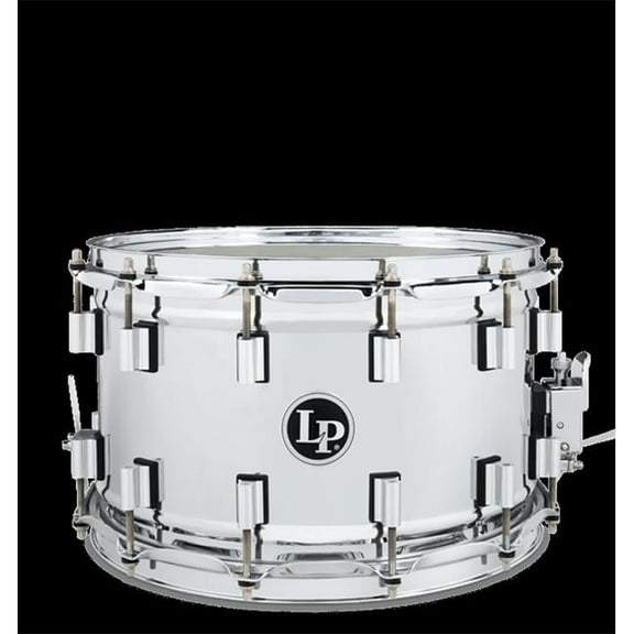 8.5 x 14 in. 24-Lug Banda Snare Drum, Stainless Steel & Chrome