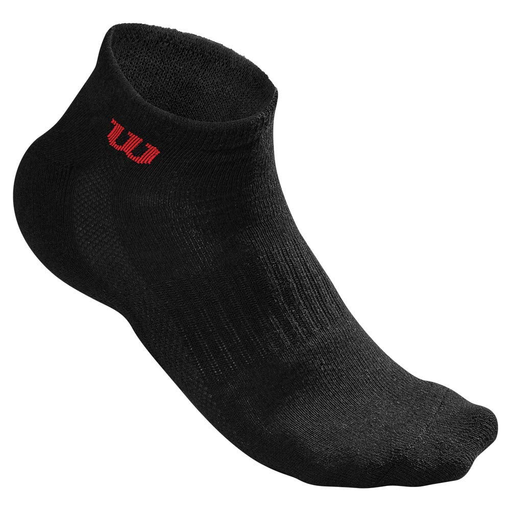 Wilson Men's Quarter Socks Black (Black)