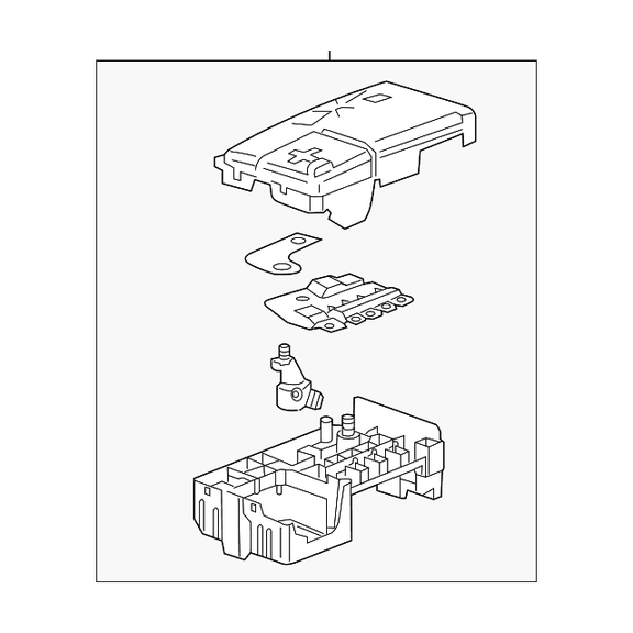 Genuine OE GM Fuse Box 84314829