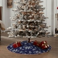 thumbnail image 4 of Balery Bicycle1 Printed Christmas Tree Skirt , Merry Christmas Party Christmas Tree Decoration,Adjustable Tree Skirt-30", 4 of 6