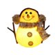 thumbnail image 2 of Christmas Luminous Snowman Ornaments Plaid Striped Scarf Decoration Children's Christmas Gifts, 2 of 6