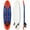Red, variant on Topcobe 6 Feet Surfboard with 3 Detachable Fins, Standup Paddle Board for Adults and Youth, Wide Stable Design, Yellow