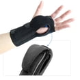 thumbnail image 4 of Sonducket Muñequera deportiva para hombre, muñequera ajustable de nailon transpirable, Protector de mano de seguridad para oficina, gimnasio, actividades Accesorios para máquinas de ejercicios Sonducket OD030913-00, 4 of 6