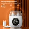 thumbnail image 6 of Baby Bottle Warmer 7-in-1 Multifuntion Breast Milk Warmer, Fast Baby Food Heater and Defrost Warmer with Timer for Twins, LCD Display Accurate Temperature Adjustment, 24H Constant Mode, 6 of 11