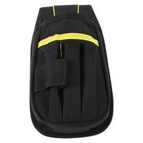 GOOHOCHY  Foil Tool Belt Bag Multifunction Pouch Waist Man Miss Black