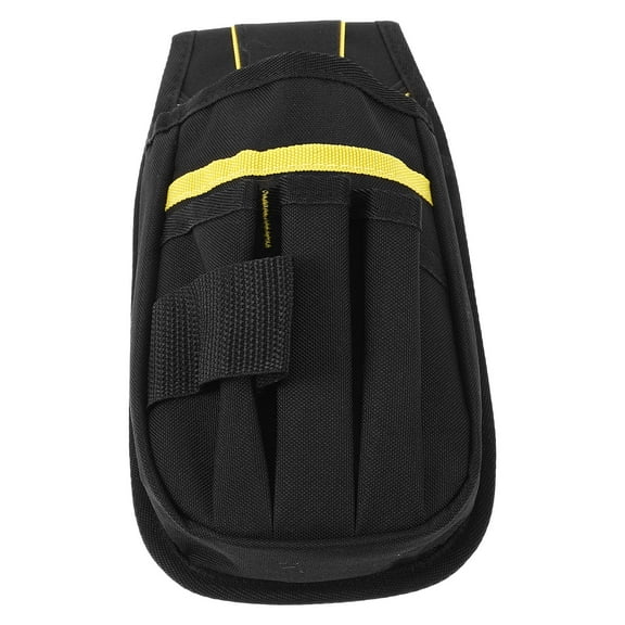 GOOHOCHY  Foil Tool Belt Bag Multifunction Pouch Waist Man Miss Black