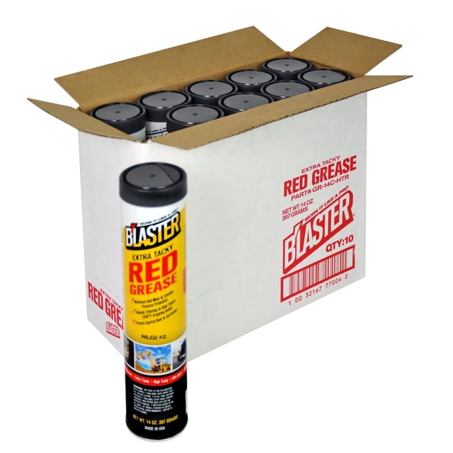 Graisse rouge Blaster Extra Tacky - Paquet de 10