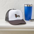thumbnail image 3 of CafePress - Wild Dachshund - Adjustable Unisex Printed Trucker Hat with Mesh Back, 3 of 8