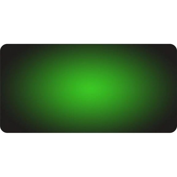 Green Fade Photo License Plate