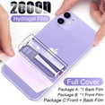 thumbnail image 1 of Película de hidrogel de cobertura completa para iPhone 13 12 11 Pro Max, Protector de pantalla 12 13 Mini X XS XR 6S 7 8 Plus SE 2020, película trasera sin vidrio Tan Jianjun unisex, 1 of 1