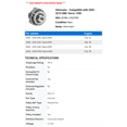 thumbnail image 2 of Alternator - Compatible with 2005 - 2010 GMC Sierra 1500 2006 2007 2008 2009, 2 of 2