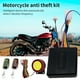 thumbnail image 3 of Dispositivo de desbloqueo de motos de 12V Sistema de alarma de motos antirrobo con control remoto de 1 vía, 3 of 9