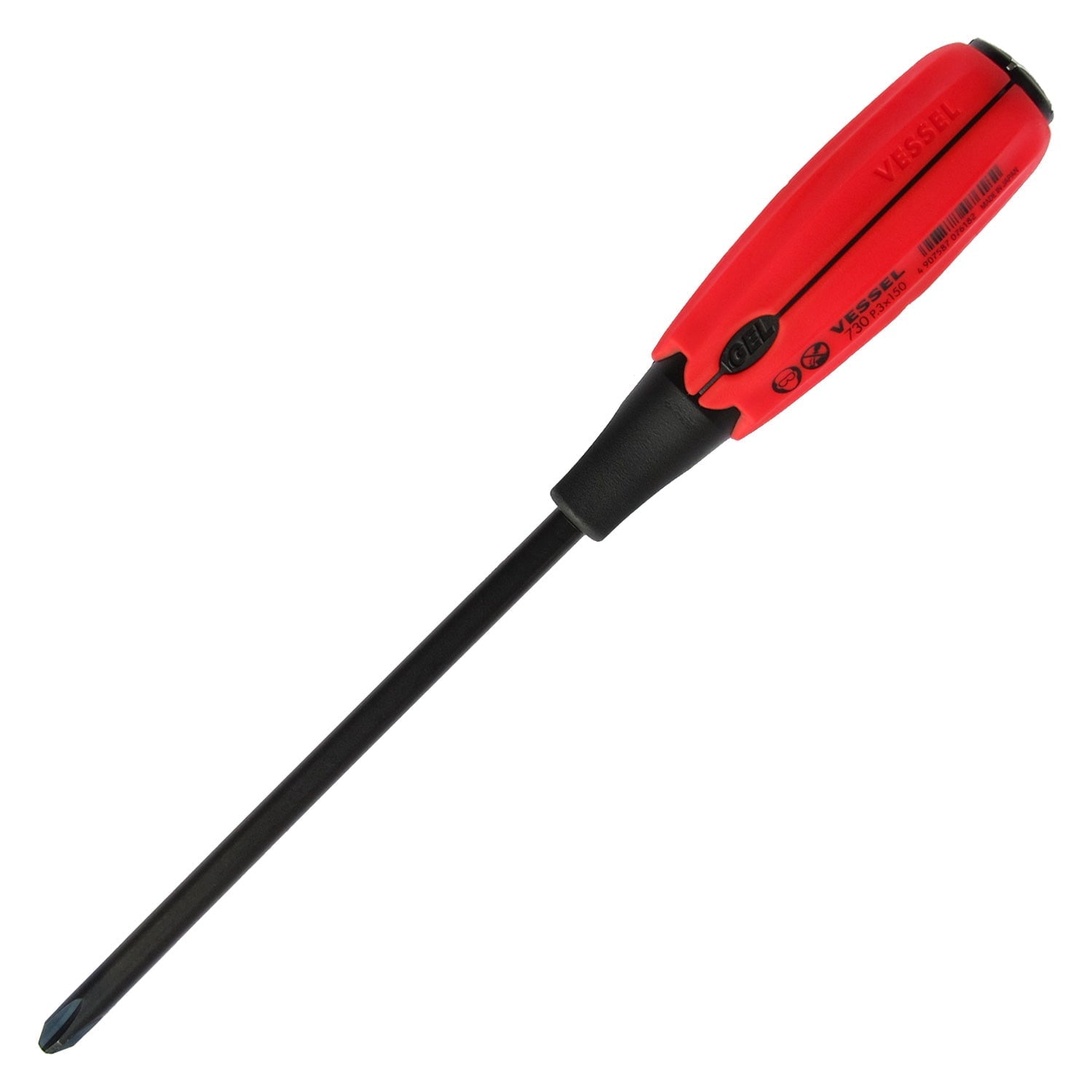 Vessel Tools SUPER CUSHION JIS Screwdriver 4PCS. Set