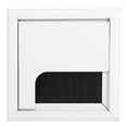 thumbnail image 1 of Aluminium Desk Computer Wire Cable Tidy Outlet Insert Hole Top Cover, 1 of 8