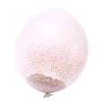 thumbnail image 1 of Jumbo Latex Clear Balloons Filled with Multicolor Confetti Granules, 1 of 7