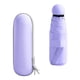 thumbnail image 1 of Paraguas de viaje para hombres y mujeres, miniparaguas de verano, protección solar, para Violeta con Estuche, 1 of 9
