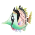thumbnail image 3 of MLINS Nautical Decor Garden Fish Wall Hanging Home Decor 26x16.3cm Green, 3 of 8
