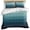 Green, variant on 3 Piece Teal Pimk Ombre Duvet Cover Set Twin Size,Microfiber Comforter/Quilt Cover with Corner Ties and 2 Pillowcases,Modern Geometric Striped Abstract Art All Season Soft Bedding with Zipper Closure