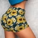 thumbnail image 4 of Fotbe Sunflowers Shorts Sin Costuras – Shorts Deportivos de Cintura Alta para Mujer, Elásticos para Gimnasio, Yoga, Running o Ciclismo-Small, 4 of 8