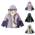 thumbnail image 7 of ZACPNCV Kids Waterproof Rain Jacket Lightweight Hooded Raincoat for Hiking Travel Outdoor Softshell Windbreaker Jacket Green 3-4 Years, 7 of 7