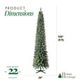 thumbnail image 4 of Home Heritage Stanley 9' Pine Artificial Christmas Tree, PreLit 500 Clear Lights, 4 of 8