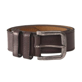 Duke Cintura da uomo D555 Anthony in pelle con fibbia quadrata cucita acquista in modo economico - spedizione gratuita, recensioni reali con foto