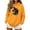 W131-NSLGXD Orange Halloween Sweatshirts for Women, variant on NSLGXD Women's Halloween Sweatshirts Funny Witch Graphic Pullover Hoodies Vintage Classic Long Sleeve Sweat Tops Halloween Costumes S-2XL