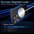thumbnail image 2 of Magnetic for iPhone 13 Case & iPhone 14 Case [Compatible with Magsafe] Translucent Matte Phone Case iPhone 13/14 Shockproof Protective Case for iPhone 13/14 6.1",Black, 2 of 12