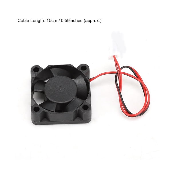 Ventilador de refrigeración, 4PCS Accesorios de impresora 3D de alta calidad Mini ventilador de refrigeración Ventilador peque?o 24V Impresora 3D Ventilador de refrigeración 30mm x 30mm x 10mm Rodamie Khall DS08085