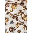 thumbnail image 5 of Beige Leopard Pumpkin Allover Halloween 2pcs Pajama Set, 5 of 9