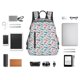 thumbnail image 4 of Balery Colorful Shark Mochila ligera para hombre y mujer: duradera e impermeable, ideal para la escuela, el trabajo, viajes y uso diario., 4 of 7