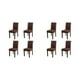 thumbnail image 3 of Billuyoard 4 fundas para sillas de felpa para comedor, sillas duraderas y transpirables con estilo, funda para silla para el hogar Type2 NO2, 3 of 6