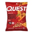 thumbnail image 3 of Quest Tortilla Style Protein Chips, 19g Protein, Baked, Pizza Flavor, 1.1oz Bags, 4 Count, 3 of 10