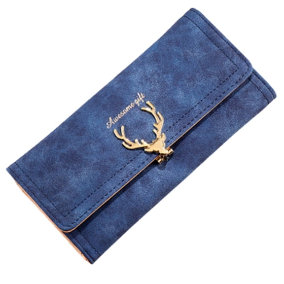 Card Case Holder Trifold Long Wallet Purse Holder Bank Credit Card Organizer