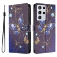 thumbnail image 1 of FOXDOCK Funda Tipo Cartera para Samsung Galaxy S21 Ultra con Soporte y Correa – Diseño de Patrones Lindos, 1 of 5
