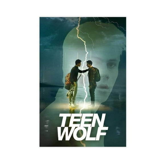 Teen Wolf TV Series Poster Dormitory Cafeteria Corridor Decoration 10 Canvas Poster Wall Art Decor Print Picture Paintings for Living Room Bedroom Decoration