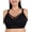 Black, variant on Minimizer Bras for Women Full Coverage No Underwire Plus Size Wireless Bras with Support and Lift (Nude, 34DD)