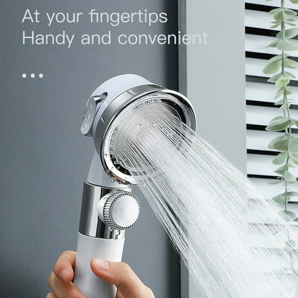 Pommeau de douche 3 modes de sortie d'eau Douchette à main haute pression  en ABS durable et pratique Pomme de douche