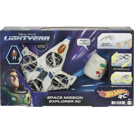 Disney - RC Lightyear Space Mission Explorer Vehicle - White
