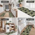 thumbnail image 5 of Green Bigfoot Pattern Kitchen Rugs Sets Of 3,Kitchen Runner Rugs Non Skid Washable,Decorative Kitchen Floor Mats for Kitchen,Sink,Laundry,17"x30"+ 17"x47" + 17"x59", 5 of 6